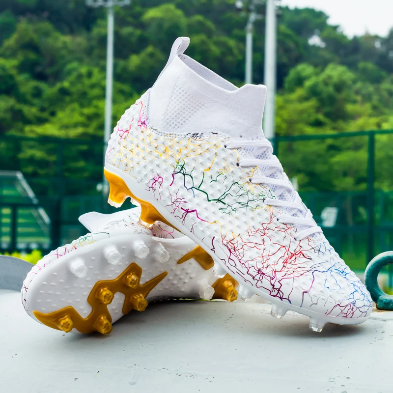 Quality Mbappé Soccer Shoes Cleats Durable Wholesale Outdoor Society Football Boots Futsal Training Matches Sneakers 33-46 Size
Quality Mbappé Soccer Shoes Cleats Durable Wholesale Outdoor Society Football Boots Futsal Training Matches Sneakers 33-46 Size