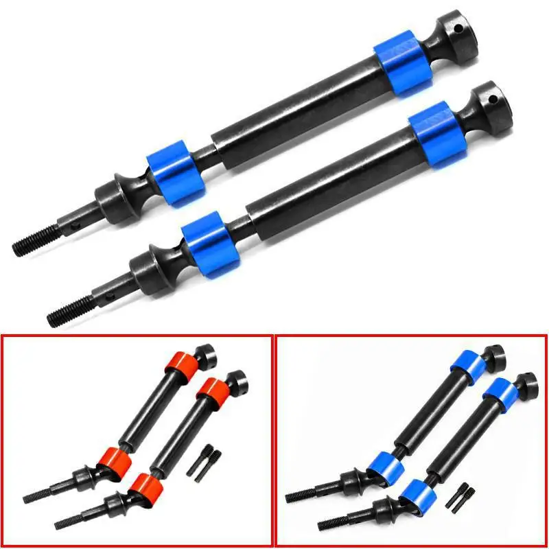 2pcs Hard Steel Splined CVD Driveshaft Axles Front & Rear #8950 For RC Car Trax/as 1/10 Monster Truck MAXX 4S 89076-4
2pcs Hard Steel Splined CVD Driveshaft Axles Front & Rear #8950 For RC Car Trax/as 1/10 Monster Truck MAXX 4S 89076-4