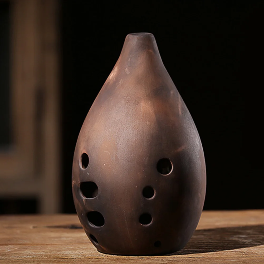 

Эмоции китайский Xun древний инструмент фиолетовая глина 'Artiste 10 отверстий керамический Ocarina