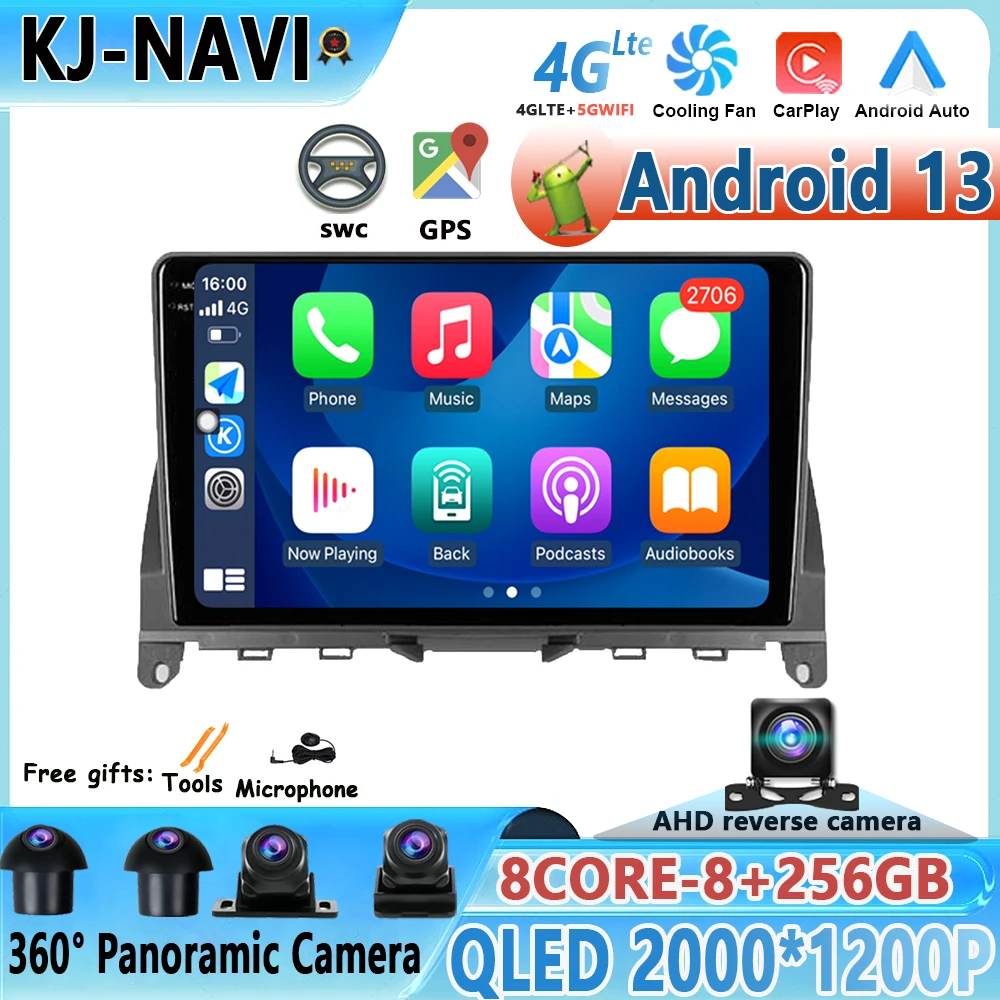 Car Radio For Mercedes Benz C Klasse 3 W204 S204 2006 - 2011 Android 13 Auto Stereo 4G Carpaly DSP IPS GPS Navigation BT WIFI
Car Radio For Mercedes Benz C Klasse 3 W204 S204 2006 - 2011 Android 13 Auto Stereo 4G Carpaly DSP IPS GPS Navigation BT WIFI