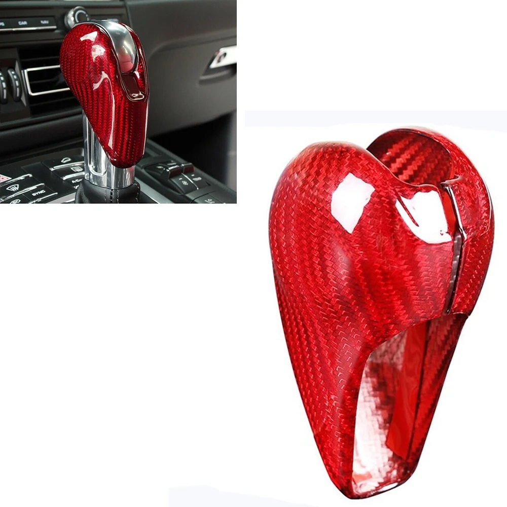 Carbon Fiber Gear Shift Knob Head Shifter Cover Trim Grab Handle Shell For Porsche Panamera Boxster Cnyenne 2008-2020
Carbon Fiber Gear Shift Knob Head Shifter Cover Trim Grab Handle Shell For Porsche Panamera Boxster Cnyenne 2008-2020
