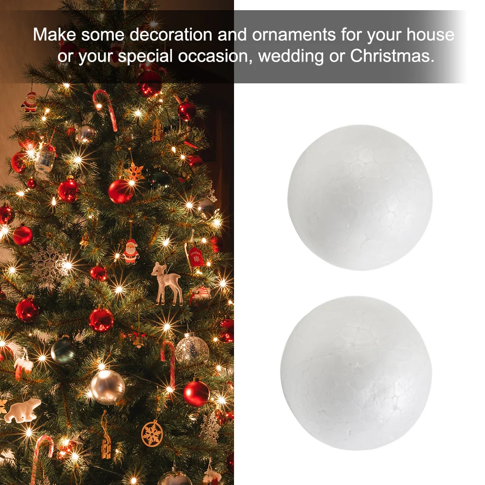 10pcs White Polystyrene Foam Balls, Perfect for Model Making and DIY Crafts, Ideal for House Decoration and Special Occasions
10pcs White Polystyrene Foam Balls, Perfect for Model Making and DIY Crafts, Ideal for House Decoration and Special Occasions