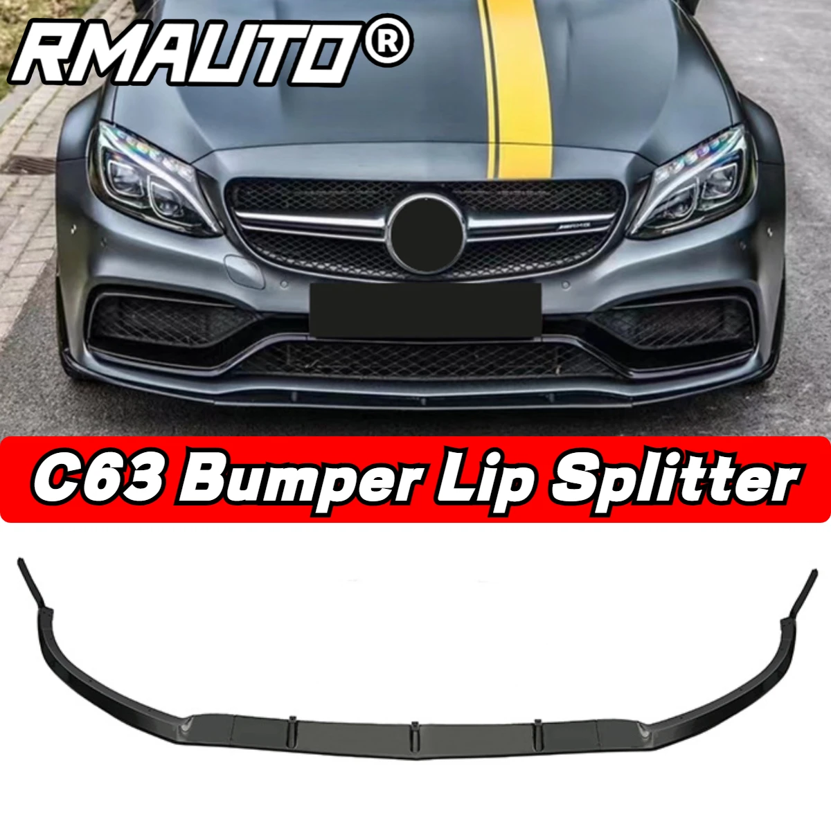 C63 Bumper Lip AMG Car Front Bumper Lip Splitter Spoiler Diffuser Body Kit For Mercedes Benz C63 AMG 2014-2018 Car Accessories
C63 Bumper Lip AMG Car Front Bumper Lip Splitter Spoiler Diffuser Body Kit For Mercedes Benz C63 AMG 2014-2018 Car Accessories