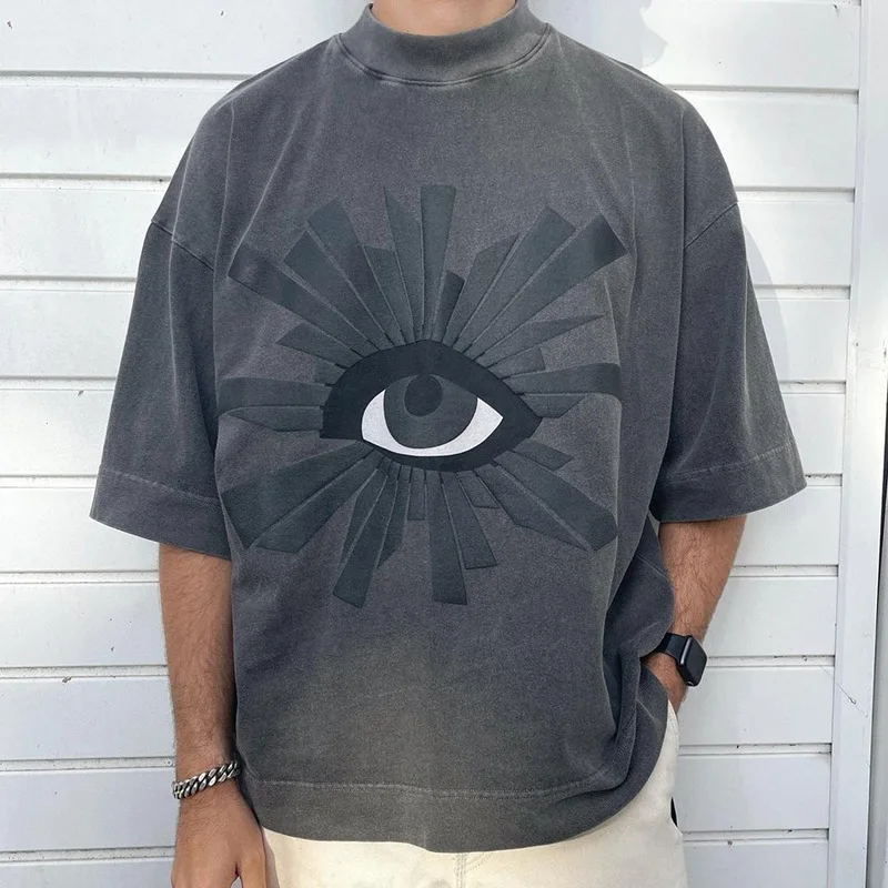 Street Fashion Brand Men's Casual T-Shirts Foam Printed Oversized Loose Summer T-Shirts Men's T-Shirts
Street Fashion Brand Men's Casual T-Shirts Foam Printed Oversized Loose Summer T-Shirts Men's T-Shirts