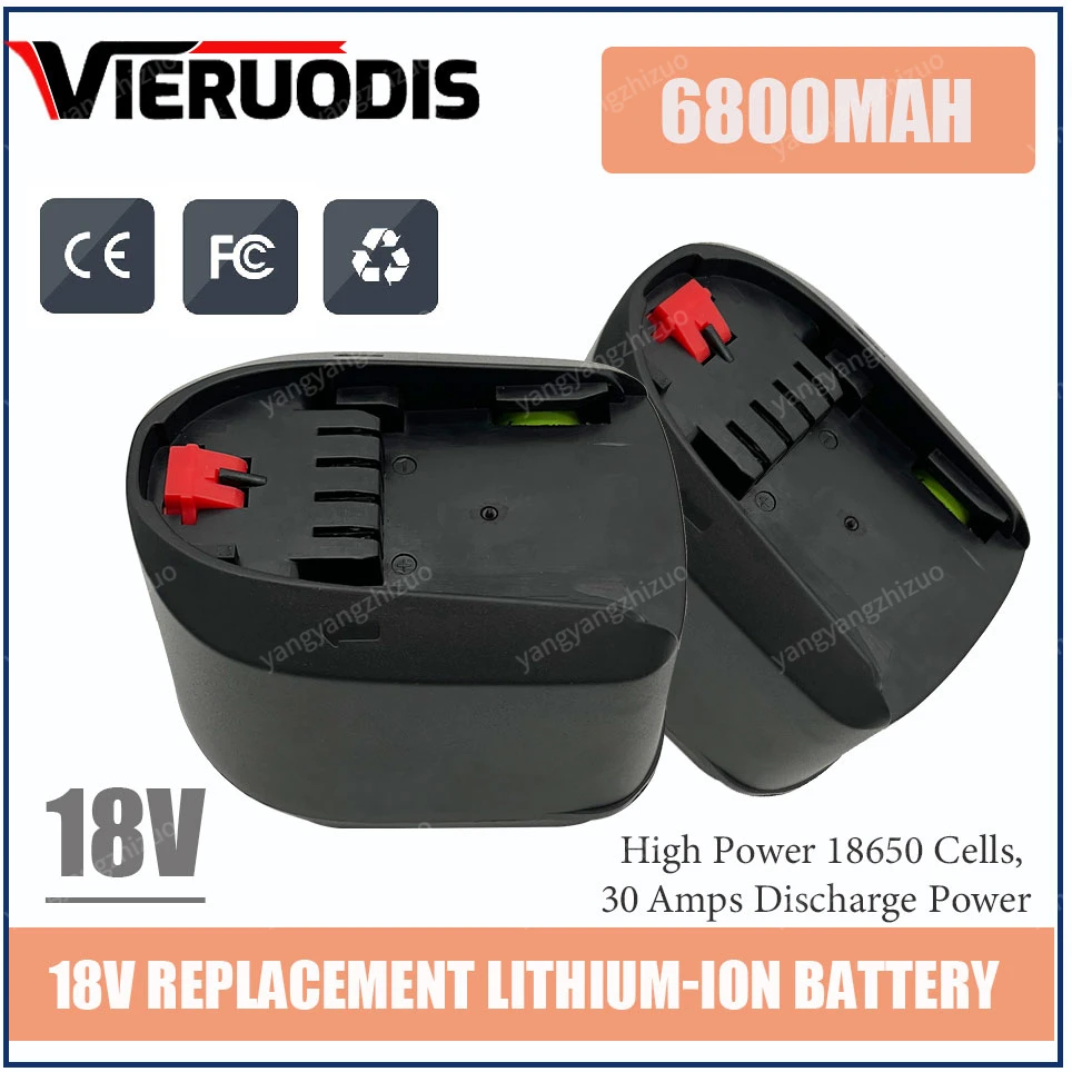 For Bosch 18V 9800MAH Lithium Ion Rechargeable Tool Battery PBA PST PSB PSR Bosch Home, Garden Tools (TypeC only) AL1810CV
For Bosch 18V 9800MAH Lithium Ion Rechargeable Tool Battery PBA PST PSB PSR Bosch Home, Garden Tools (TypeC only) AL1810CV