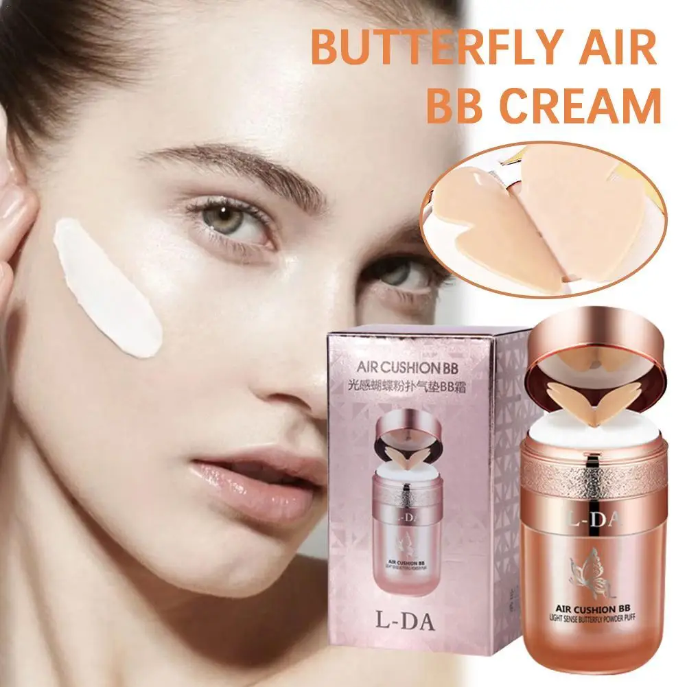 Butterfly Air Mushroom Head BB Cream Air Cushion Moisturizing Foundation Natural Brightening Makeup CC Cream
Butterfly Air Mushroom Head BB Cream Air Cushion Moisturizing Foundation Natural Brightening Makeup CC Cream