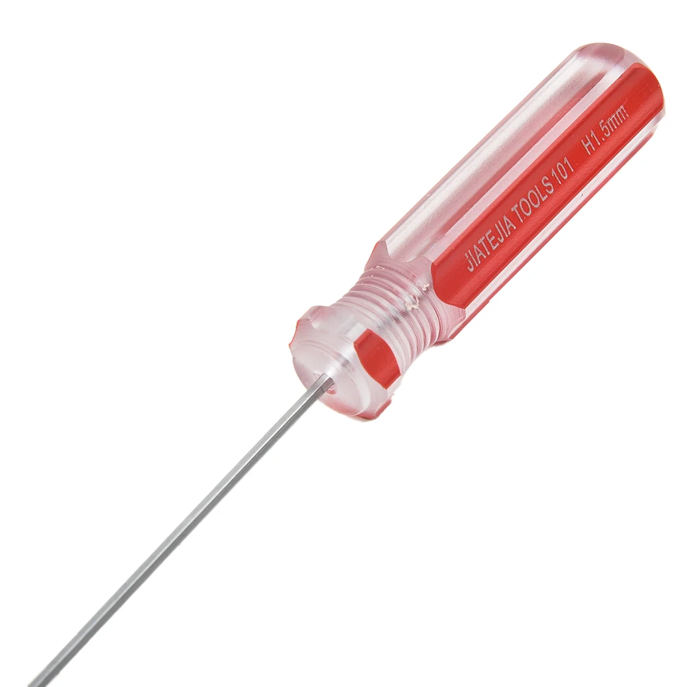 Hand Tools Hexagon Screwdriver Models Silver+Red Single Flat Head Hex Steel Toys 1.5mm-6.0mm Accurately Locked
Hand Tools Hexagon Screwdriver Models Silver+Red Single Flat Head Hex Steel Toys 1.5mm-6.0mm Accurately Locked