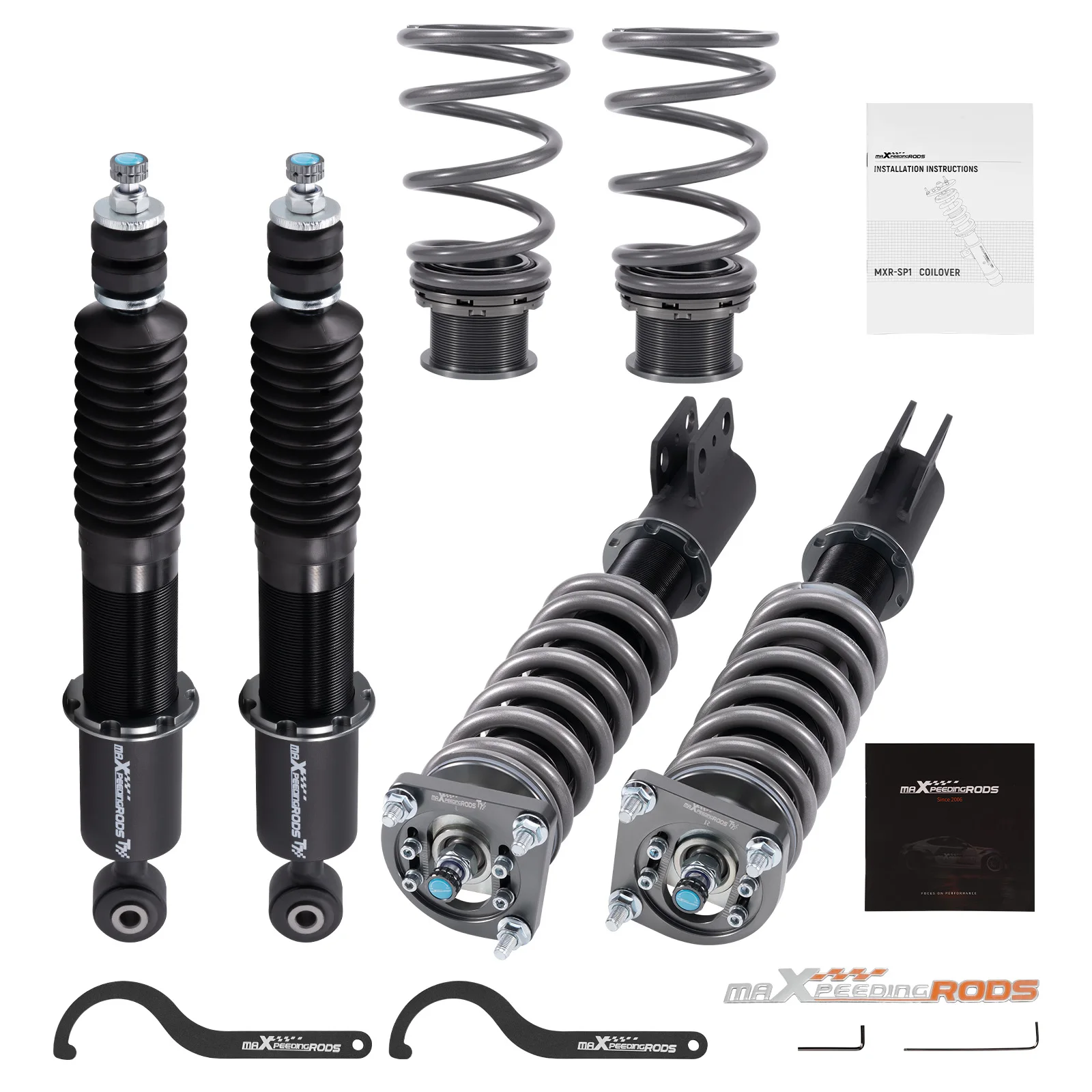Maxpeedingrods COT7 Регулируемый демпфер с высотой, обойма для Ford Mustang 1994-2004, подвесные амортизаторы, пружины
Maxpeedingrods COT7 Регулируемый демпфер с высотой, обойма для Ford Mustang 1994-2004, подвесные амортизаторы, пружины