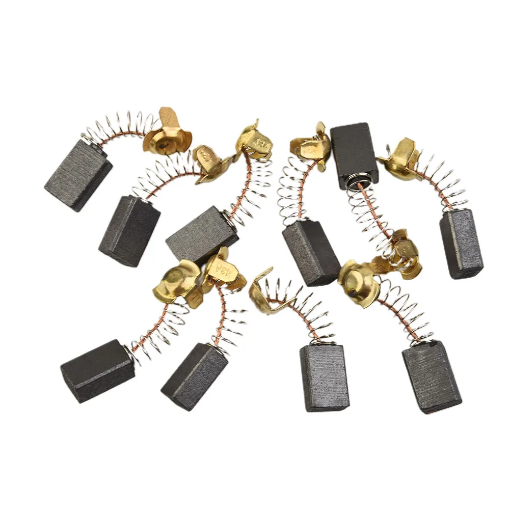 10pcs Electric Motor Carbon Brushes Power Tool Replacement Parts 7*11*18mm Accessories Parts Tools Enginer Supply
10pcs Electric Motor Carbon Brushes Power Tool Replacement Parts 7*11*18mm Accessories Parts Tools Enginer Supply