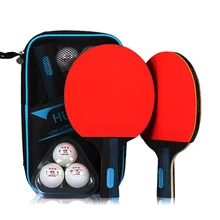 Professional Table Tennis Bat 7 Layers Wood Long And Short Handle Ping Pong Paddle Racket Pimples In With Bag For Beginners
Professional Table Tennis Bat 7 Layers Wood Long And Short Handle Ping Pong Paddle Racket Pimples In With Bag For Beginners