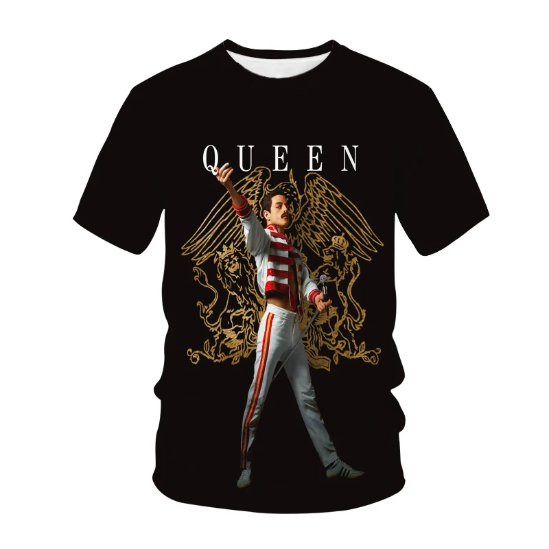 New Queen 3D Print T-Shirts Rock Band Men Women Casual Fashion Streetwear Oversized Short Sleeve T Shirt Kids Tees Tops Clothing
New Queen 3D Print T-Shirts Rock Band Men Women Casual Fashion Streetwear Oversized Short Sleeve T Shirt Kids Tees Tops Clothing