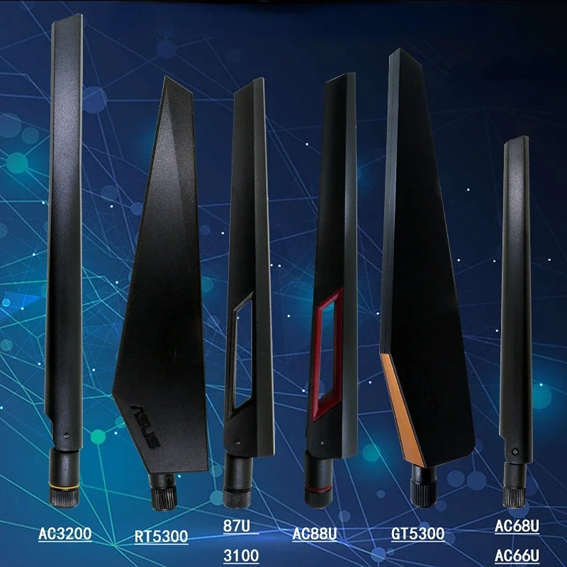 Антенна для маршрутизатора ASUS, беспроводной роутер с интерфейсом антенны, Wi-Fi роутер для AX11000 и планшетов, черный цвет
Антенна для маршрутизатора ASUS, беспроводной роутер с интерфейсом антенны, Wi-Fi роутер для AX11000 и планшетов, черный цвет