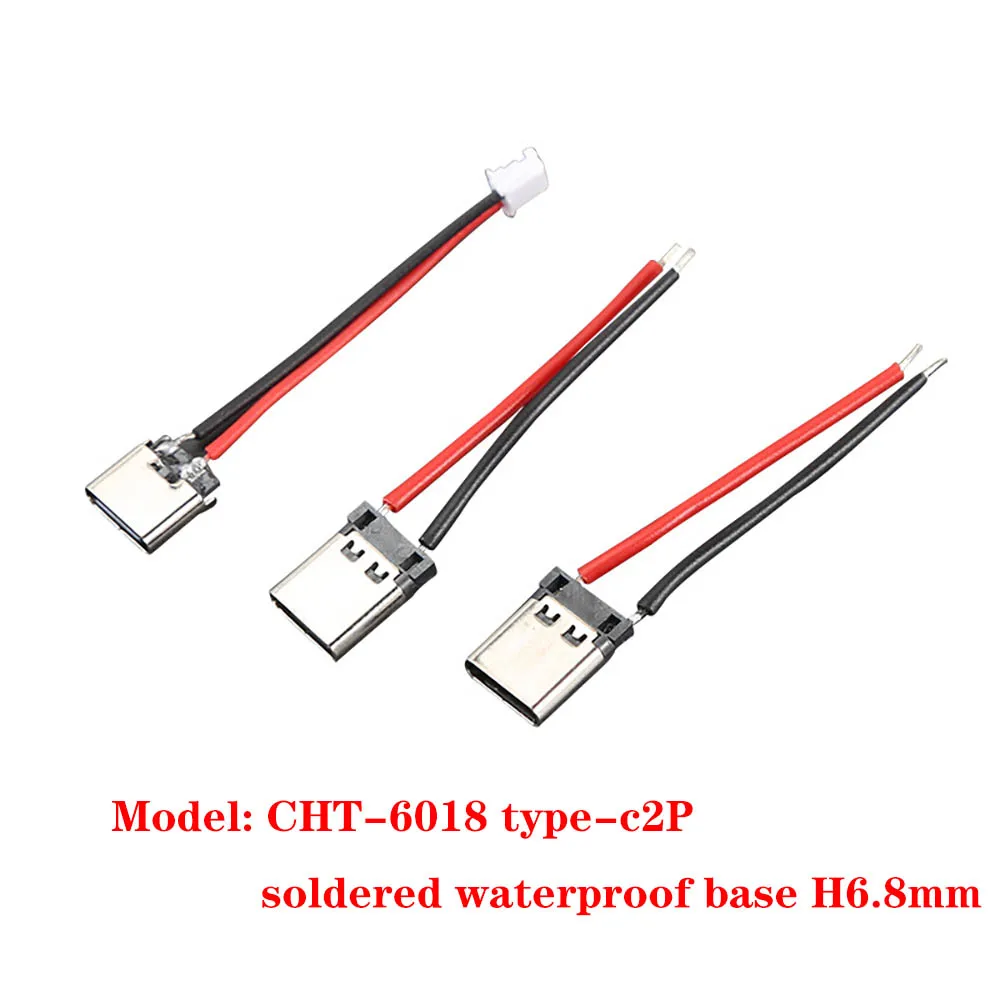 Type-C2P Welding Wire Type Power Jack Charging Port Connector Waterproof Female Seat with Cable Charger Socket
Type-C2P Welding Wire Type Power Jack Charging Port Connector Waterproof Female Seat with Cable Charger Socket