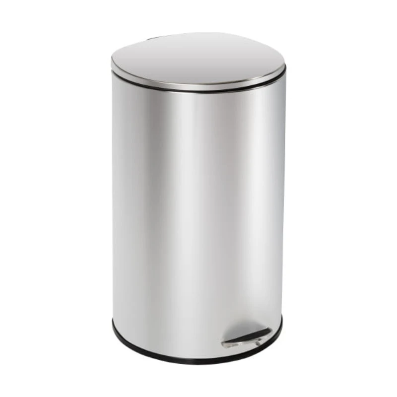 Can Do 10.5 Gallon Trash Can, Semi-Round Step On Kitchen Trash Can, Stainless Steel
Can Do 10.5 Gallon Trash Can, Semi-Round Step On Kitchen Trash Can, Stainless Steel