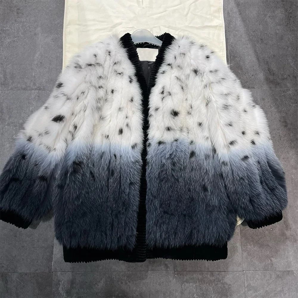 NIGO Women's Winter Fox Fur Long Sleeve Cardigan Gradient Color Loose Fur Mink Jacket Warm Coat Ngvp #nigo7356
NIGO Women's Winter Fox Fur Long Sleeve Cardigan Gradient Color Loose Fur Mink Jacket Warm Coat Ngvp #nigo7356