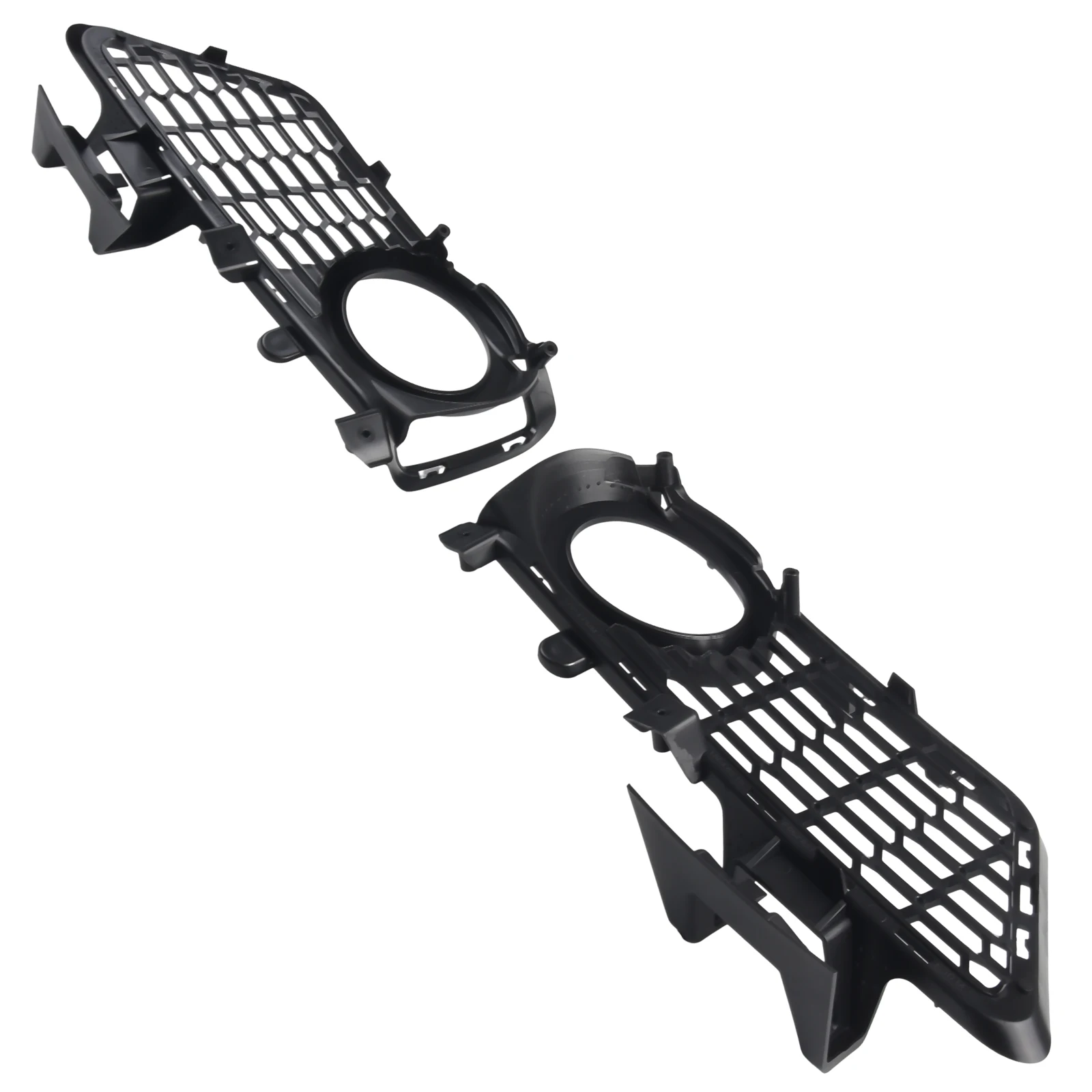 100% Brand New Car Lights Fog Light Grilles 1Pair Front Bumper 51118054155 ABS Plastic Black Fog Light Grilles
100% Brand New Car Lights Fog Light Grilles 1Pair Front Bumper 51118054155 ABS Plastic Black Fog Light Grilles