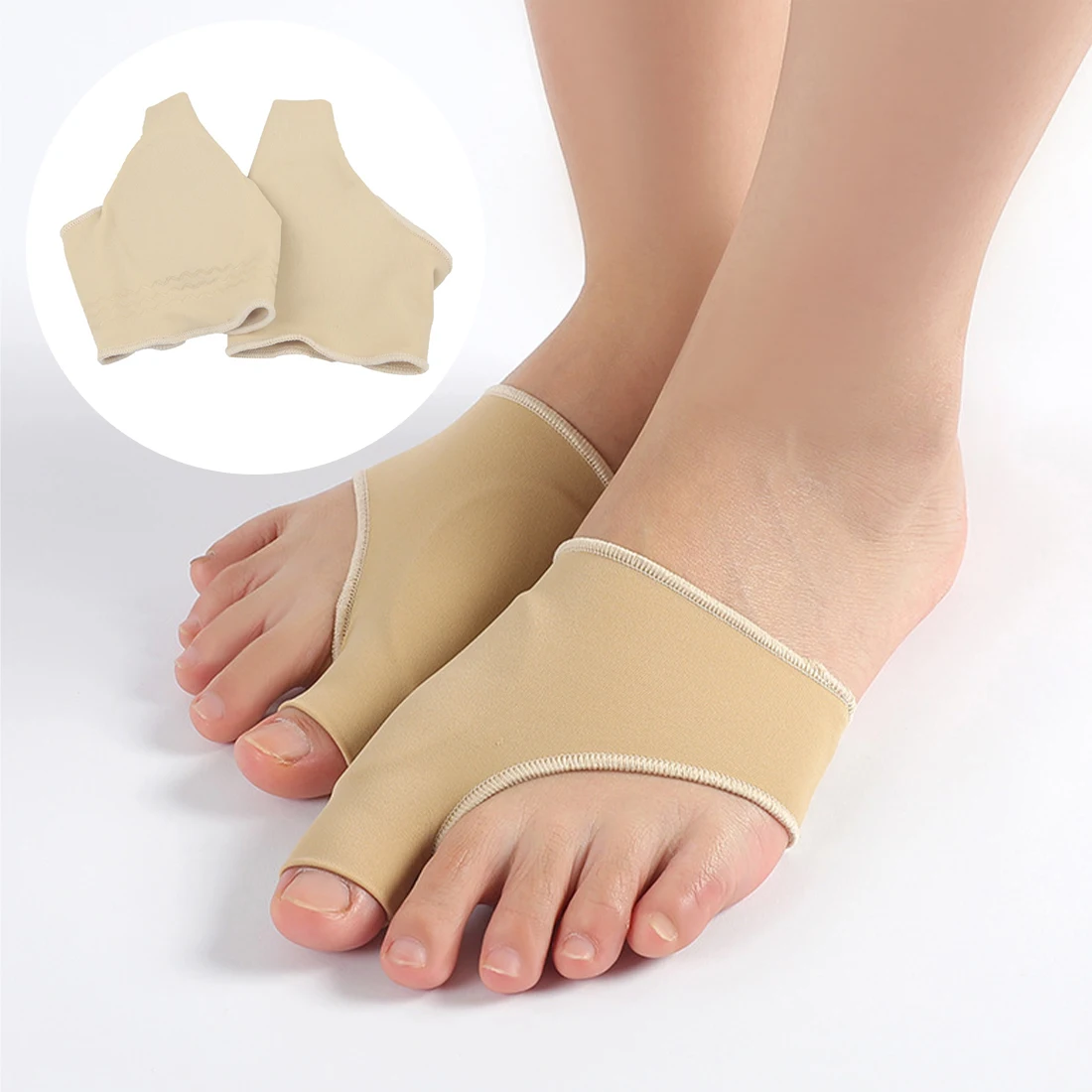 1Pair Feet Care Big Toe Hallux Valgus Corrector Orthotics Bone Thumb Adjuster Correction Pedicure Socks Bunion Straightener
1Pair Feet Care Big Toe Hallux Valgus Corrector Orthotics Bone Thumb Adjuster Correction Pedicure Socks Bunion Straightener