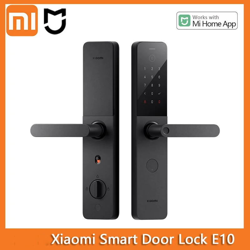 Xiaomi Smart Door Lock E10 Bluetooth 5.3 Password NFC Fingerprint Unlock Intelligent Doorbell Work with Mi Home App 2023 NEW
Xiaomi Smart Door Lock E10 Bluetooth 5.3 Password NFC Fingerprint Unlock Intelligent Doorbell Work with Mi Home App 2023 NEW