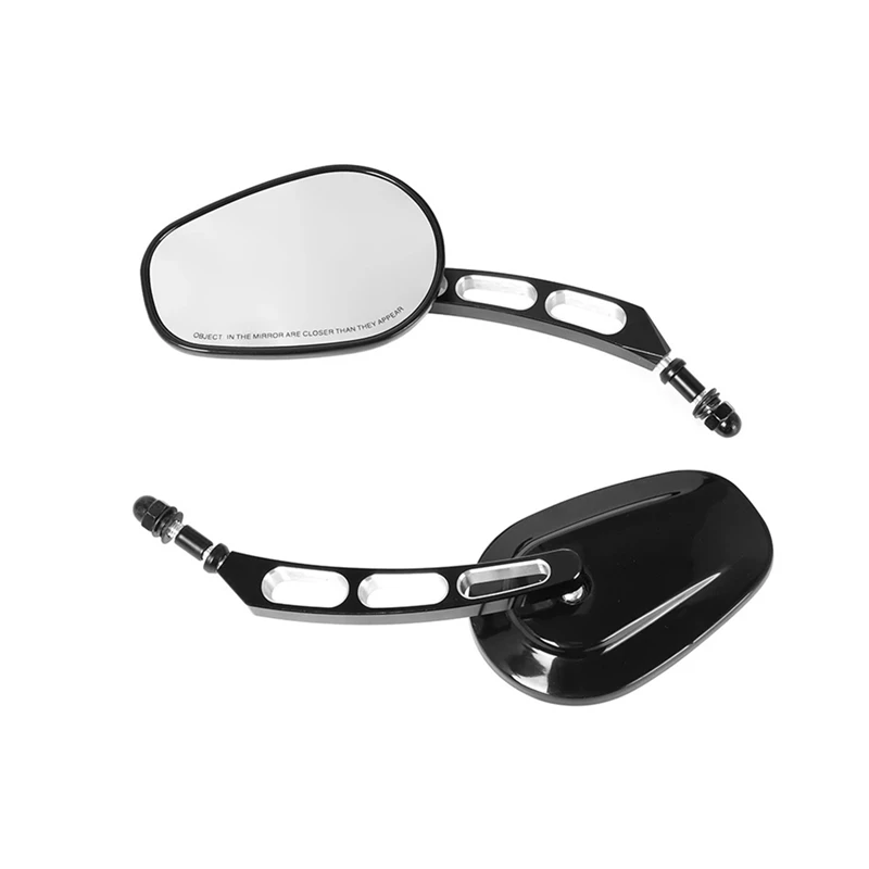 

AU05 -8MM Adjustable Motorcycle Wide View Rearview Mirror for Harley Road King Touring Sportster XL883 1200Fatboy Dyna Softail