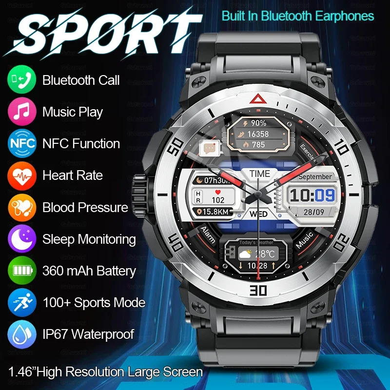 

Новинка 2024, умные часы TWS, гарнитура, два в одном, беспроводные Bluetooth, двойные наушники-вкладыши, монитор здоровья, спортивные музыкальные наушники, умные часы