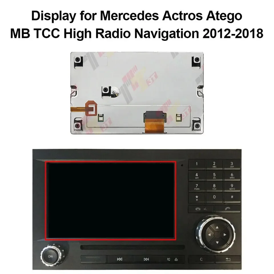 Dashboard LCD Display for Mercedes Actros Atego MB TCC High Range Rover Freelander Radio Navi
Dashboard LCD Display for Mercedes Actros Atego MB TCC High Range Rover Freelander Radio Navi