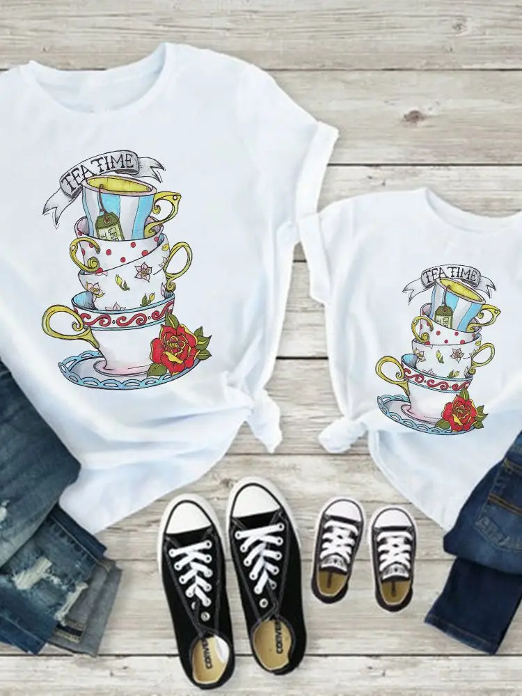 T Shirts Disney Summer Popular Alice in Wonderland Family Look Outfits Parent Child Comfy Leisure Exquisite Tea Time T-Shirts
T Shirts Disney Summer Popular Alice in Wonderland Family Look Outfits Parent Child Comfy Leisure Exquisite Tea Time T-Shirts