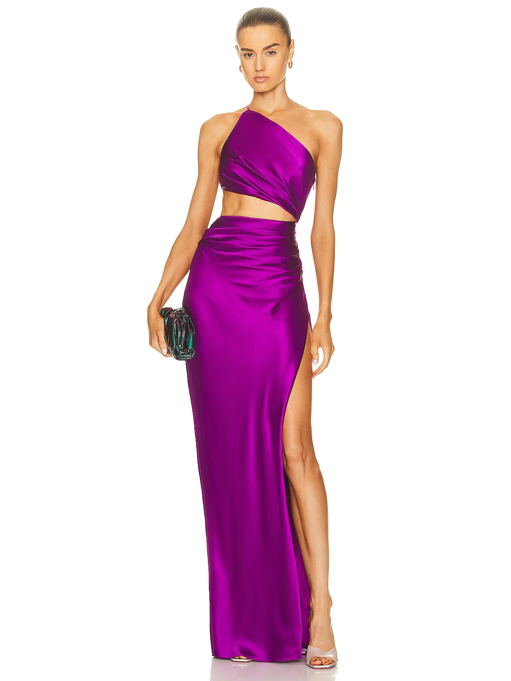 2023 New Sexy One Shoulder Hollow Out Slit Long Elegant Purple Yellow Slanted Neck Sleeveless Women Summer Party Vestido Dress
2023 New Sexy One Shoulder Hollow Out Slit Long Elegant Purple Yellow Slanted Neck Sleeveless Women Summer Party Vestido Dress
