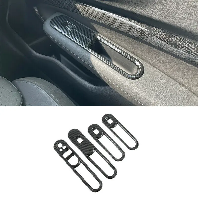 For BMW Mini Clubman F54 2022 Carbon Fiber Car Window Switch Panel Cover/Inner Door Handle Frame Cover Trims Car Produts
For BMW Mini Clubman F54 2022 Carbon Fiber Car Window Switch Panel Cover/Inner Door Handle Frame Cover Trims Car Produts