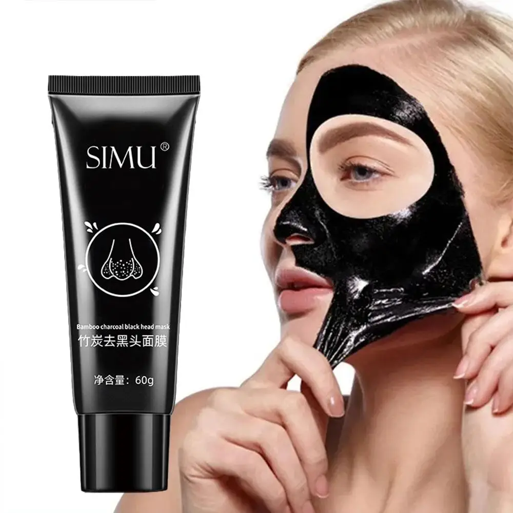 

Bamboo Charcoal Blackhead Remover Peel Off Mask Oil-Control Face Black Mask Acne Cream Cosmetic Deep Face Dots Nose Cleansi D1K8