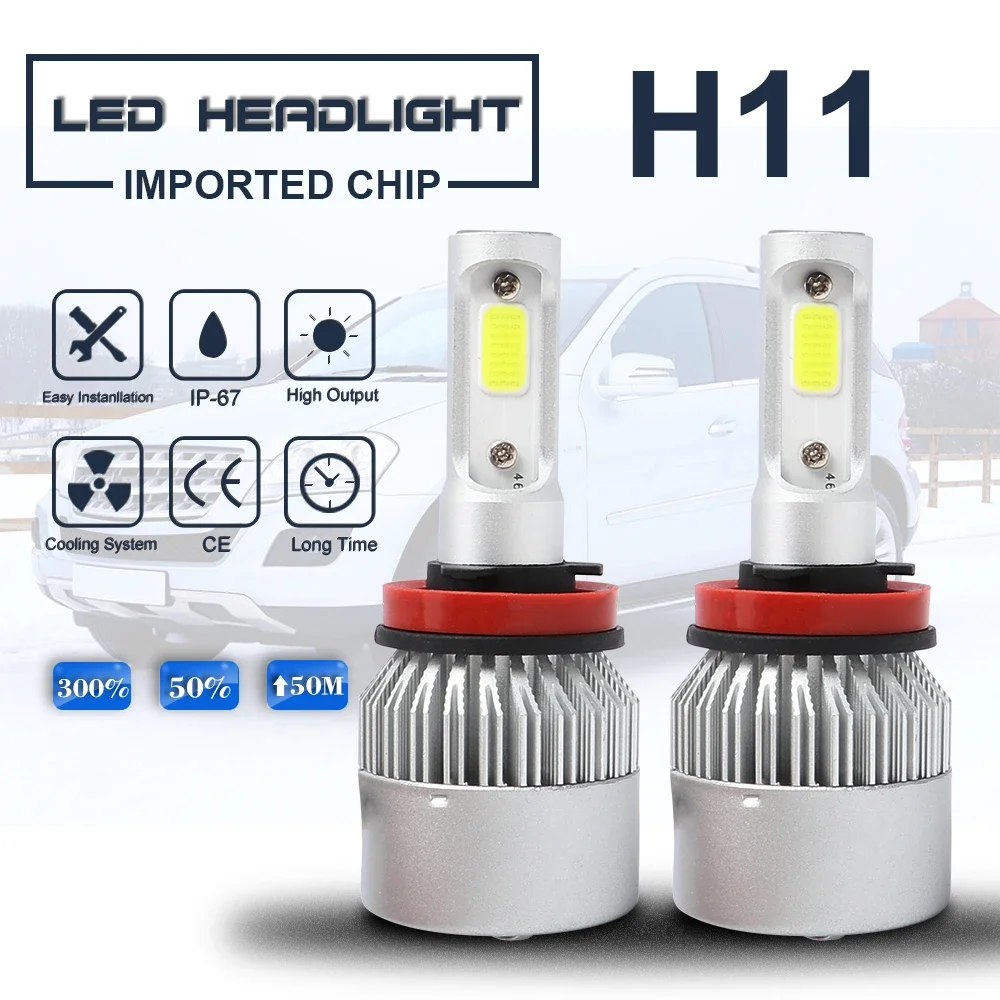

H7 H11 LED Car Light H4 led Turbo Lamp H1 H11 Headlight Bulbs 9005 9006 Auto Lamps 9007 9012 H3 H13 Headlights Fog Lights