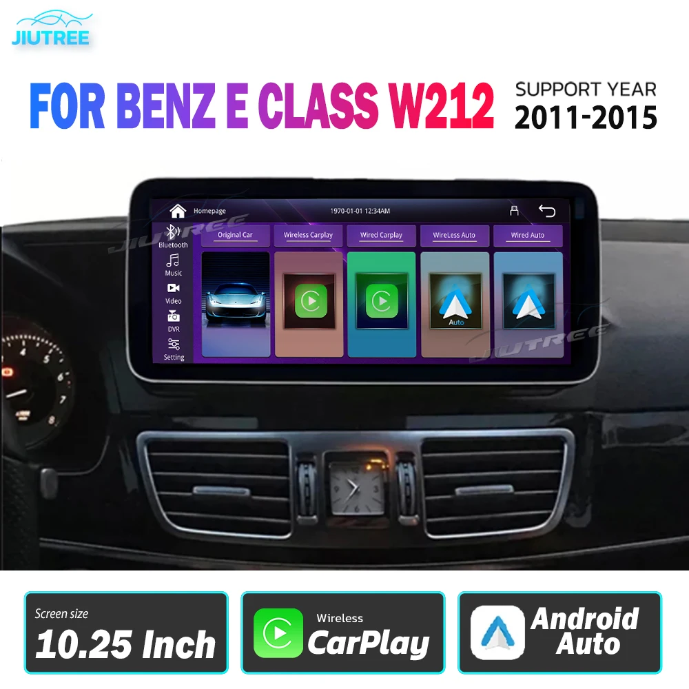 Linux Car radio For Mercedes Benz E Class W212 GPS Multimedia android auto Head Unit radio wireless carplay navigation
Linux Car radio For Mercedes Benz E Class W212 GPS Multimedia android auto Head Unit radio wireless carplay navigation