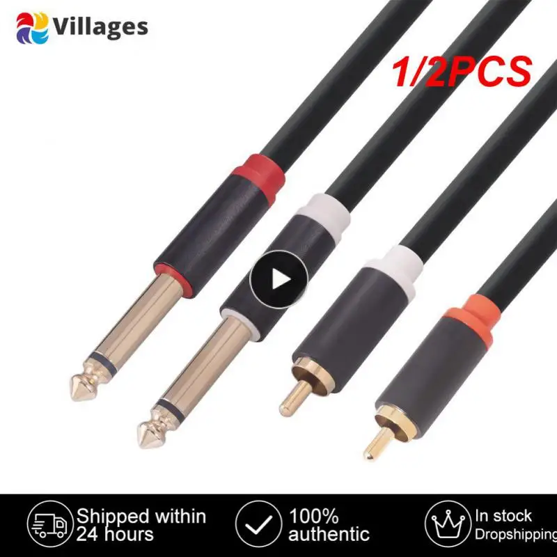 1/2 шт. двойной моно-аудиокабель с RCA на 2 6,35 мм Штекерный цифровой аудиокабель 2RCA на 2 6,5 DVD микшер провод для усилителя динамиков ТВ AV
1/2 шт. двойной моно-аудиокабель с RCA на 2 6,35 мм Штекерный цифровой аудиокабель 2RCA на 2 6,5 DVD микшер провод для усилителя динамиков ТВ AV