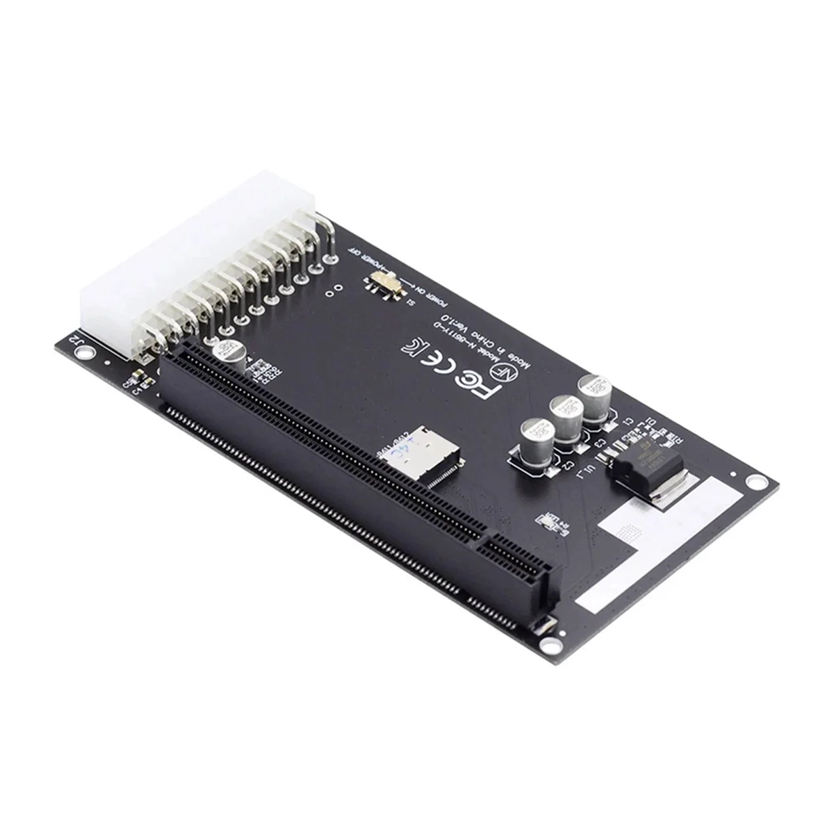Адаптер 4х Oculink Φ к PCIE PCI-Express 16X с ATX 24-контактным портом питания для материнской платы, графической карты
Адаптер 4х Oculink Φ к PCIE PCI-Express 16X с ATX 24-контактным портом питания для материнской платы, графической карты