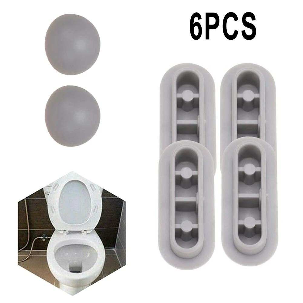 Toilet Seat Shock-Proof Buffers Bumpers Replacement Pads Accessories 4Pcs Seat Cushion + 2Pcs Top Cover Cushion Parts Set
Toilet Seat Shock-Proof Buffers Bumpers Replacement Pads Accessories 4Pcs Seat Cushion + 2Pcs Top Cover Cushion Parts Set