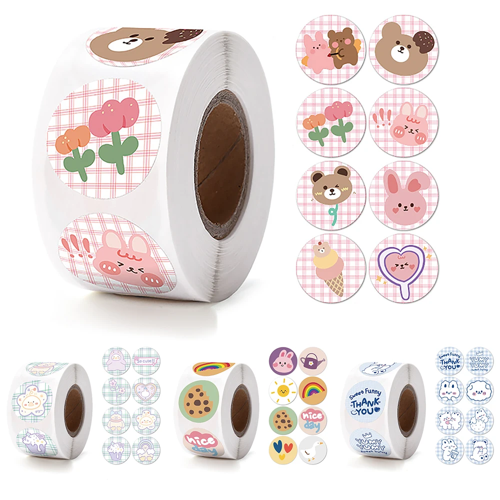500Pcs Cute Cartoon Little Bear Children's Labels Sticker Children's Gifts DIY Toys Games Decorative Seal Stickers Stationery
500Pcs Cute Cartoon Little Bear Children's Labels Sticker Children's Gifts DIY Toys Games Decorative Seal Stickers Stationery