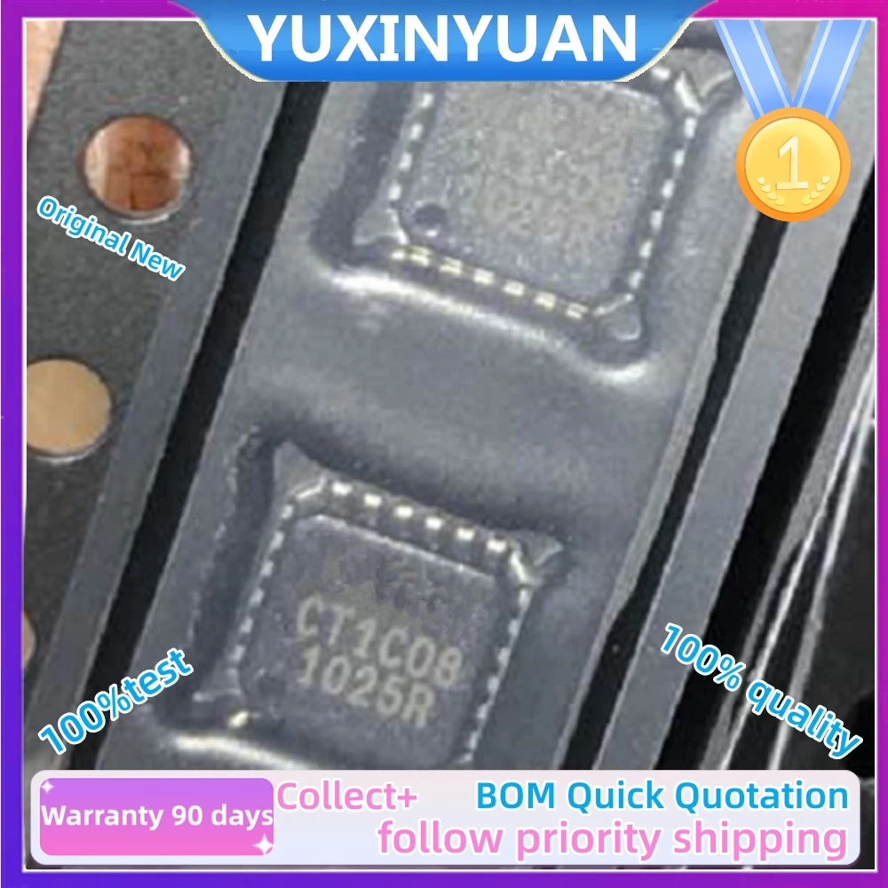 10 шт./лот CT1C08 QFN CT1C08(R) CT1C08 QFN ЖК-чип новый YUXINYUAN IC в наличии 100% тест 
10 шт./лот CT1C08 QFN CT1C08(R) CT1C08 QFN ЖК-чип новый YUXINYUAN IC в наличии 100% тест