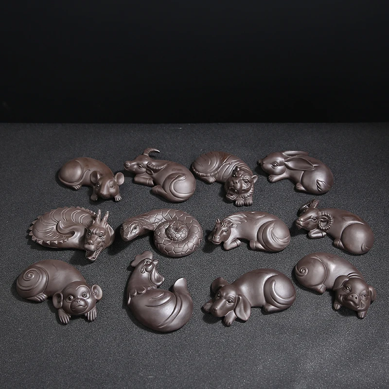 JIA-GUI LUO Purple Clay Tea Pet Yixing Purple Clay Tea Set Tea Accessories Chinese Zodiac Decoration N008
JIA-GUI LUO Purple Clay Tea Pet Yixing Purple Clay Tea Set Tea Accessories Chinese Zodiac Decoration N008