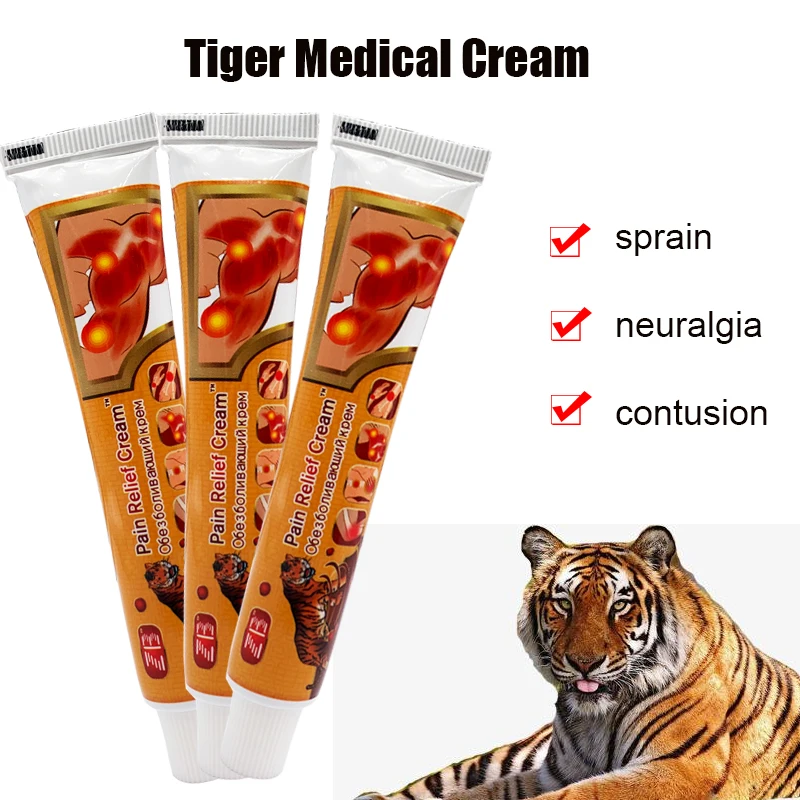 ZB 21pcs 20g Botanical Herbal Extract Tiger Ointment Relieve Lumbar Scapular Neck Pain Dressing Arthritis Analgesics Ointment
ZB 21pcs 20g Botanical Herbal Extract Tiger Ointment Relieve Lumbar Scapular Neck Pain Dressing Arthritis Analgesics Ointment