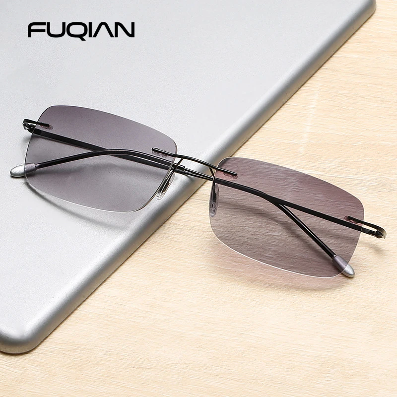 Fashion Rimless Reading Sun Glasses Men Women Classic Frameless Presbyopia Glasses Vintage Business Eyeglasses UV400
Fashion Rimless Reading Sun Glasses Men Women Classic Frameless Presbyopia Glasses Vintage Business Eyeglasses UV400