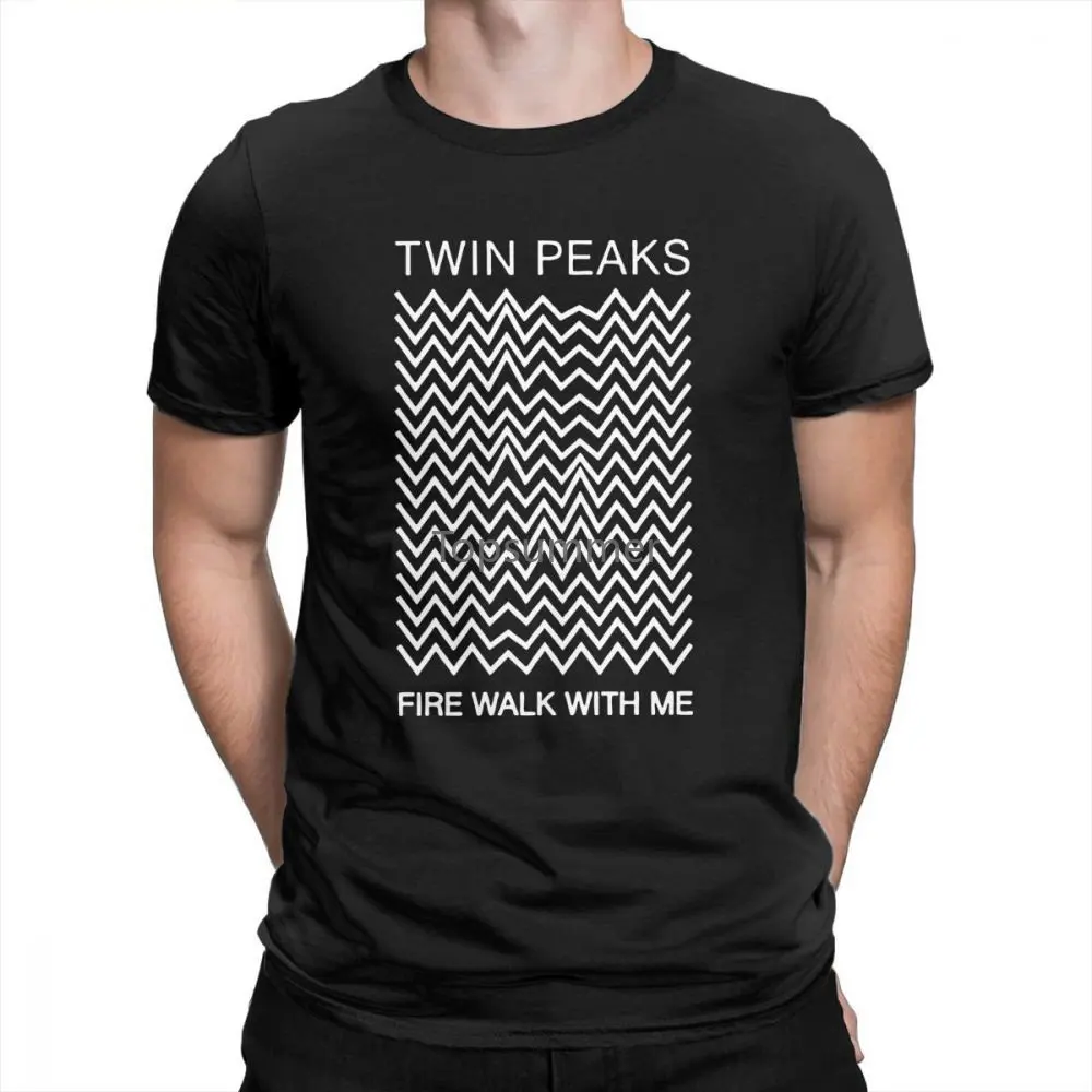 Twin Peaks T-Shirt For Men Fire Walk With Me Short Sleeve Tee Apparel Vintage Style Mens T Shirts Pure Cotton Plus Size Simple
Twin Peaks T-Shirt For Men Fire Walk With Me Short Sleeve Tee Apparel Vintage Style Mens T Shirts Pure Cotton Plus Size Simple