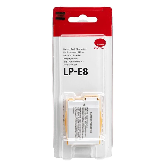 

LP-E8 LPE8 1120mAh Battery For Canon EOS 650D 550D 600D 700D Kiss X4 X5 X6 X7 Rebel T2i T4i T2i T3i T5i