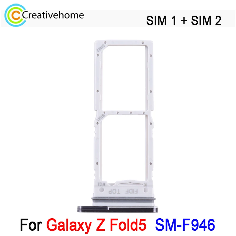 Original Dual SIM Card Tray Adapter For Samsung Galaxy Z Fold5 SM-F946 SIM1+ SIM2 Card Tray Replacement Spare Part
Original Dual SIM Card Tray Adapter For Samsung Galaxy Z Fold5 SM-F946 SIM1+ SIM2 Card Tray Replacement Spare Part
