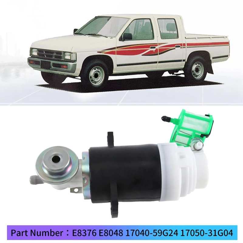 Аксессуары для электрического топливного насоса K4077 для пикапа Nissan D21 1986-1995 E8376 E8048 17040-59G24 17050-31G04
Аксессуары для электрического топливного насоса K4077 для пикапа Nissan D21 1986-1995 E8376 E8048 17040-59G24 17050-31G04