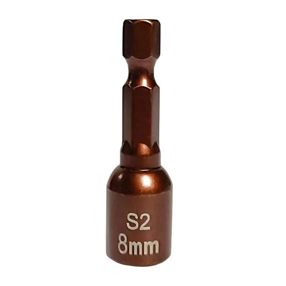 1pc 8mm Magnetic Nut Screwdriver Socket Bit Hex Shank Driver Adapter Socket Wrench Steel Hand Tools Parts Accessories
1pc 8mm Magnetic Nut Screwdriver Socket Bit Hex Shank Driver Adapter Socket Wrench Steel Hand Tools Parts Accessories