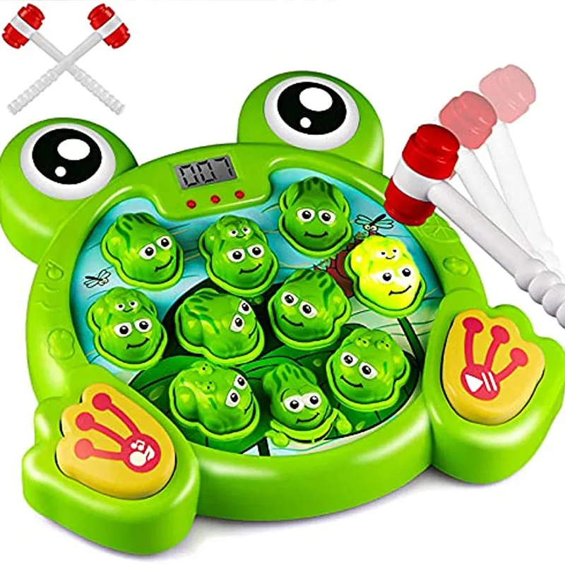 Интерактивная игра лягушка Whack A Frog, развивающая игрушка для активного раннего развития, забавный подарок для детей 3, 4, 5, 6, 7, 8 лет, для мальчиков и девочек
Интерактивная игра лягушка Whack A Frog, развивающая игрушка для активного раннего развития, забавный подарок для детей 3, 4, 5, 6, 7, 8 лет, для мальчиков и девочек