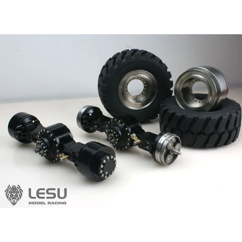 LESU 1/16 loader engineering car RD-2002 lock difference through wheel reduction bridge RC modified axle model parts
LESU 1/16 loader engineering car RD-2002 lock difference through wheel reduction bridge RC modified axle model parts