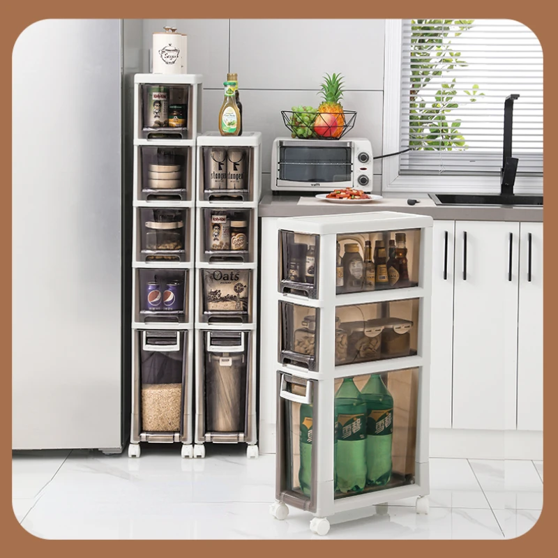 20cm Kitchen Slotted Drawer Storage Cabinet Multi-layer Bathroom Toilet Side Cabinet Large Capacity Removable Storage Shelves
20cm Kitchen Slotted Drawer Storage Cabinet Multi-layer Bathroom Toilet Side Cabinet Large Capacity Removable Storage Shelves