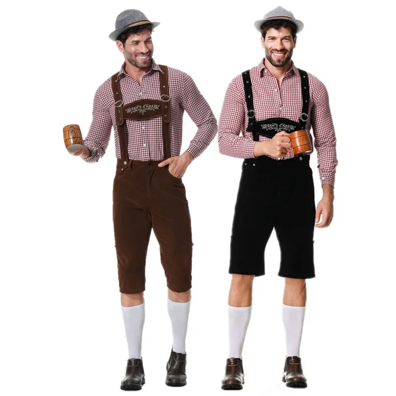 Мужской карнавальный костюм на Октоберфест, шляпа Lederhosen, баварский бармен, косплей, необычная женская шляпа
Мужской карнавальный костюм на Октоберфест, шляпа Lederhosen, баварский бармен, косплей, необычная женская шляпа