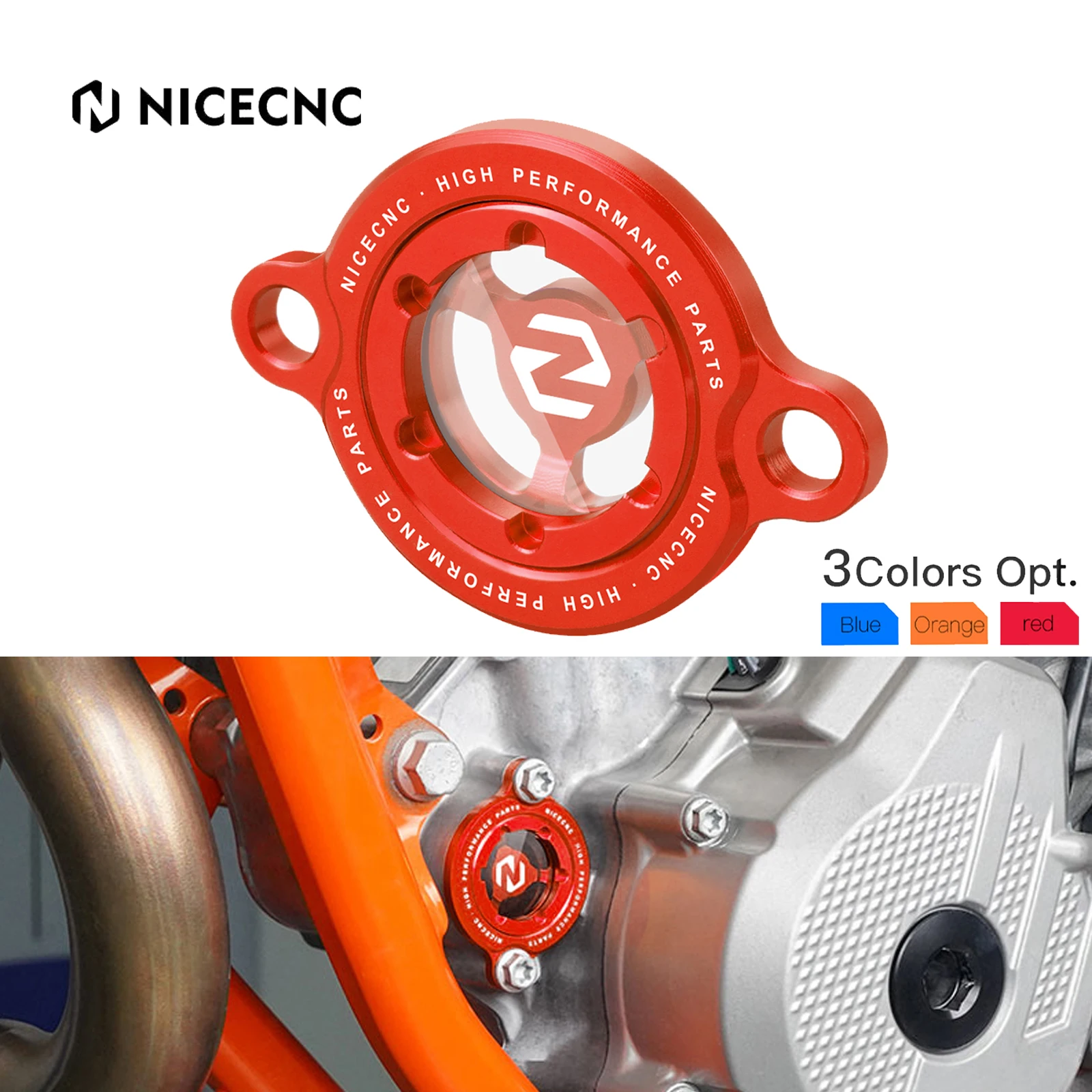 NiceCNC For GasGas EC250F EC350F MCF EXF 250 350 450 2021 2022 2023 Motorcycle Transparent Engine Oil Filter Cap Cover Guard
NiceCNC For GasGas EC250F EC350F MCF EXF 250 350 450 2021 2022 2023 Motorcycle Transparent Engine Oil Filter Cap Cover Guard