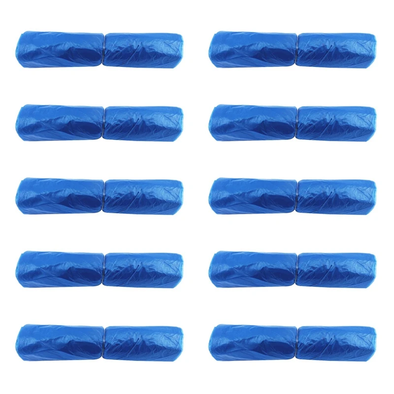 

500Pcs Waterproof Disposable Long Shoe Covers Carpet Cleaning Overshoes Protective
